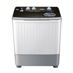 Mabe 2.5 cu. ft. (9 kg) Two Tubs Semi-Automatic Washer White - LMD9023PBBP0