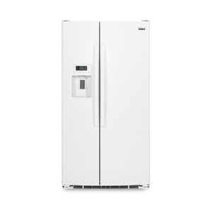 Mabe 25 cu. ft. Side-by-Side Refrigerator White - MNM25GGKCWW