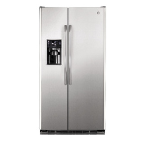 Mabe 22 cu. ft. Side-by-Side Refrigerator Stainless Steel - GKCS2LFGFSS
